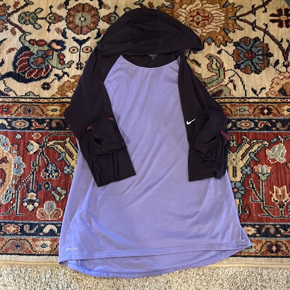 Nike Dri-Fit Running Hooded Long Sleeve